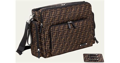 fendi diaper bag farfetch